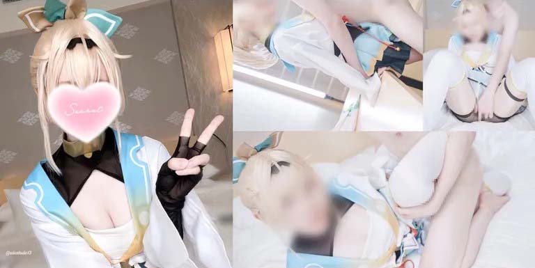 [Aliceholic13 ありすほりっく][fantia-2155526] 💚小生意気なメスガキコスプレイヤーが、ガチガチペニスと執拗なディープキスでオナホのように扱われ発情快楽堕ちさせられる動画