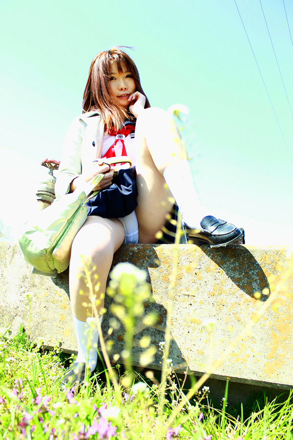 After School Secret – Sailor Uniform & Sports Bra [615P]
