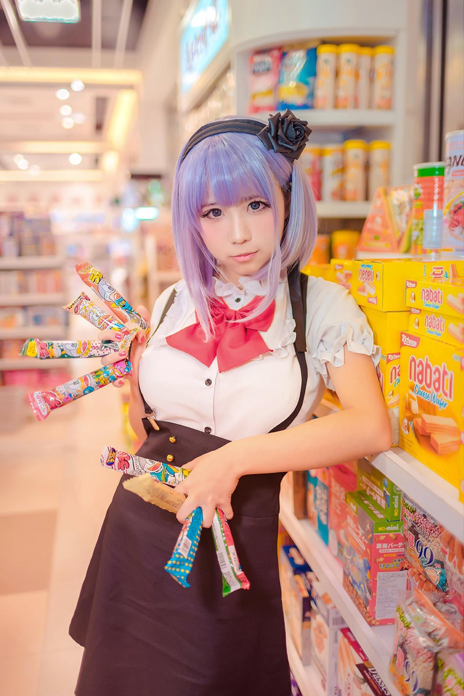 Dagashi Kashi: Hotaru’s Blindfold Snack Challenge [30P]