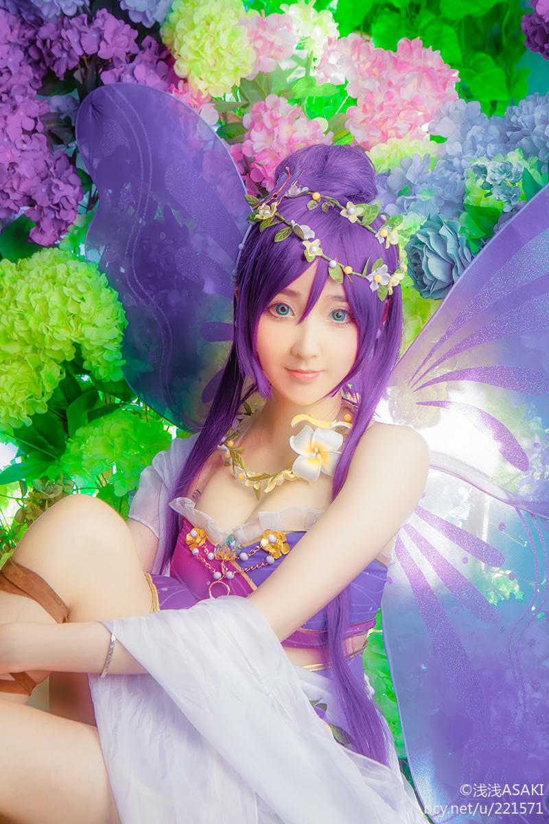 Fairy Nozomi Tojo – Love Live! Cosplay [12P]