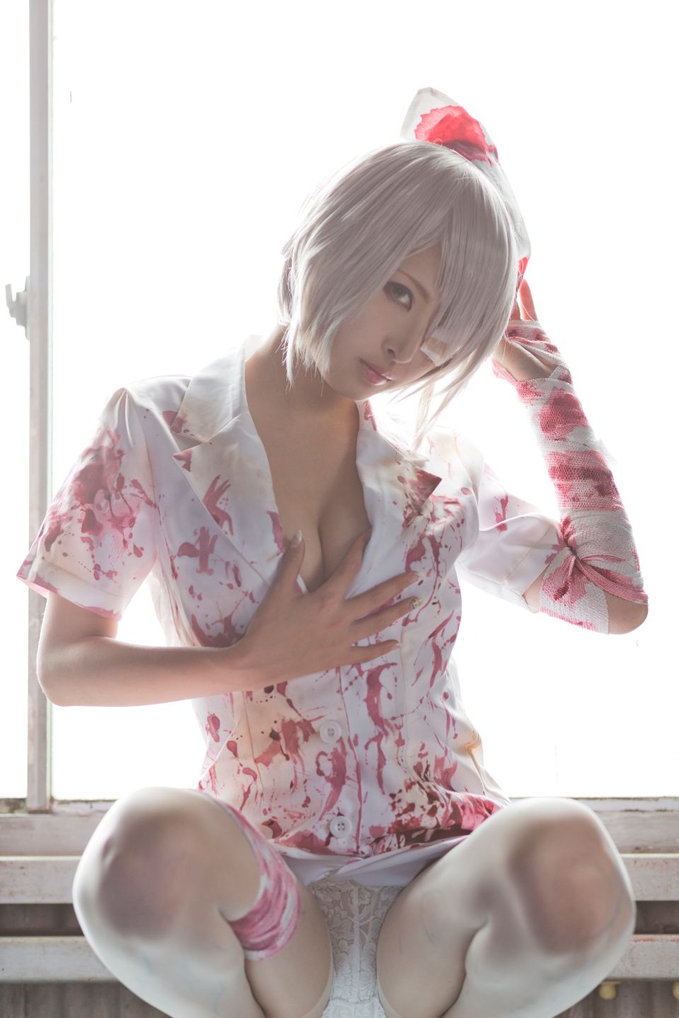Flameworks – Silent Hill: Double Head Nurse (feat. Na-san) [168P]