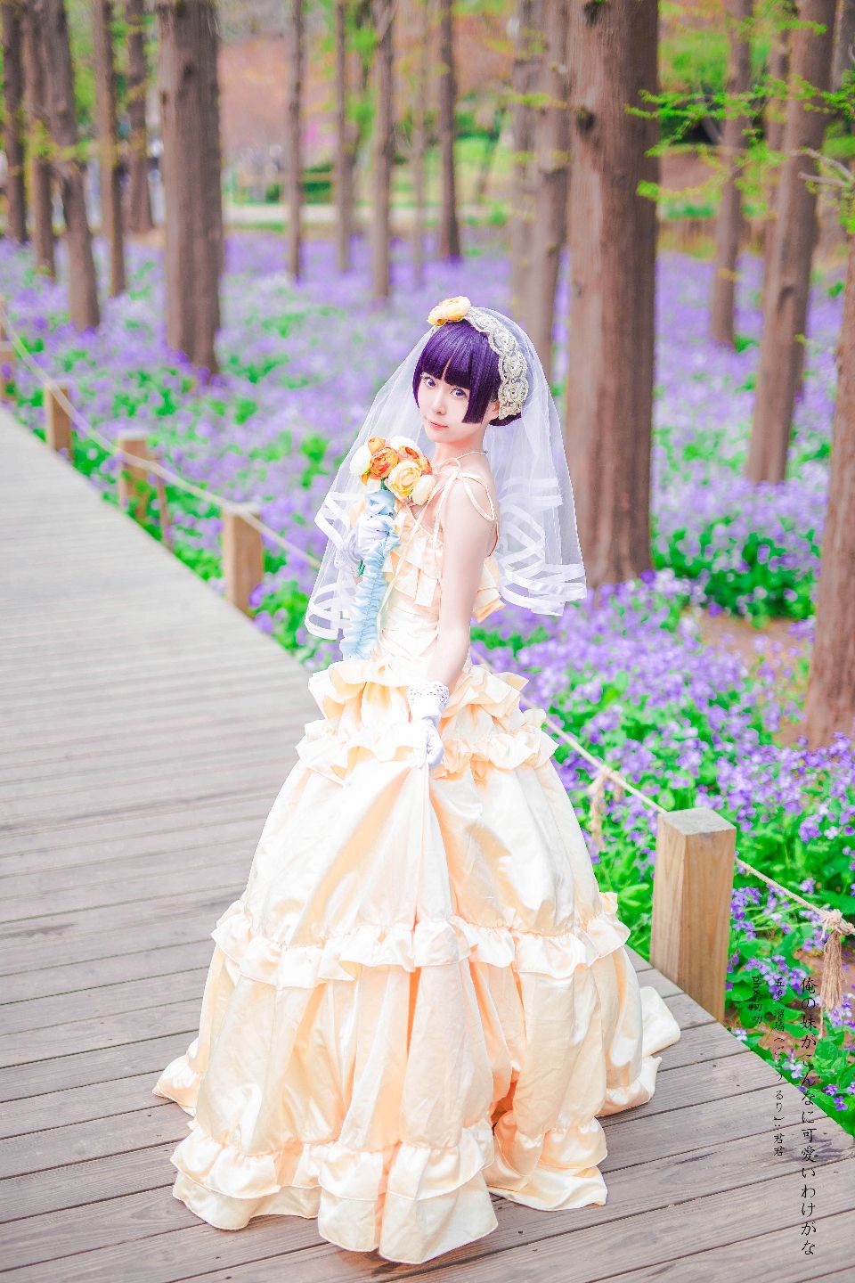 Oreimo: Gokou Ruri (Kuroneko) – Illustration Wedding Dress [14P]