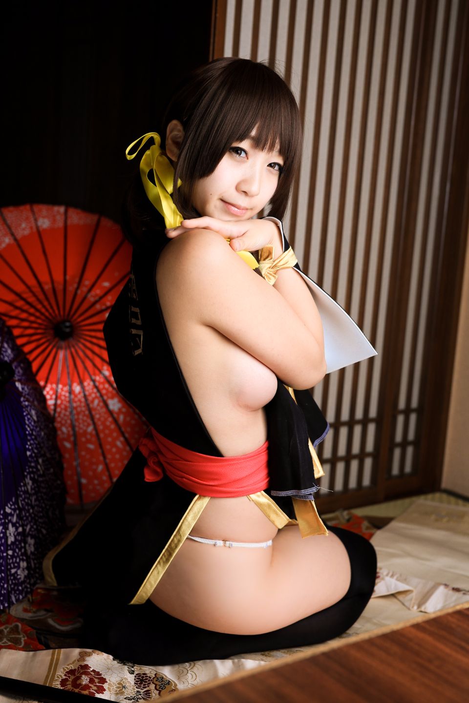 The Cherry Blossom’s Fate – Kasumi by Professional Cosplayer [459P]
