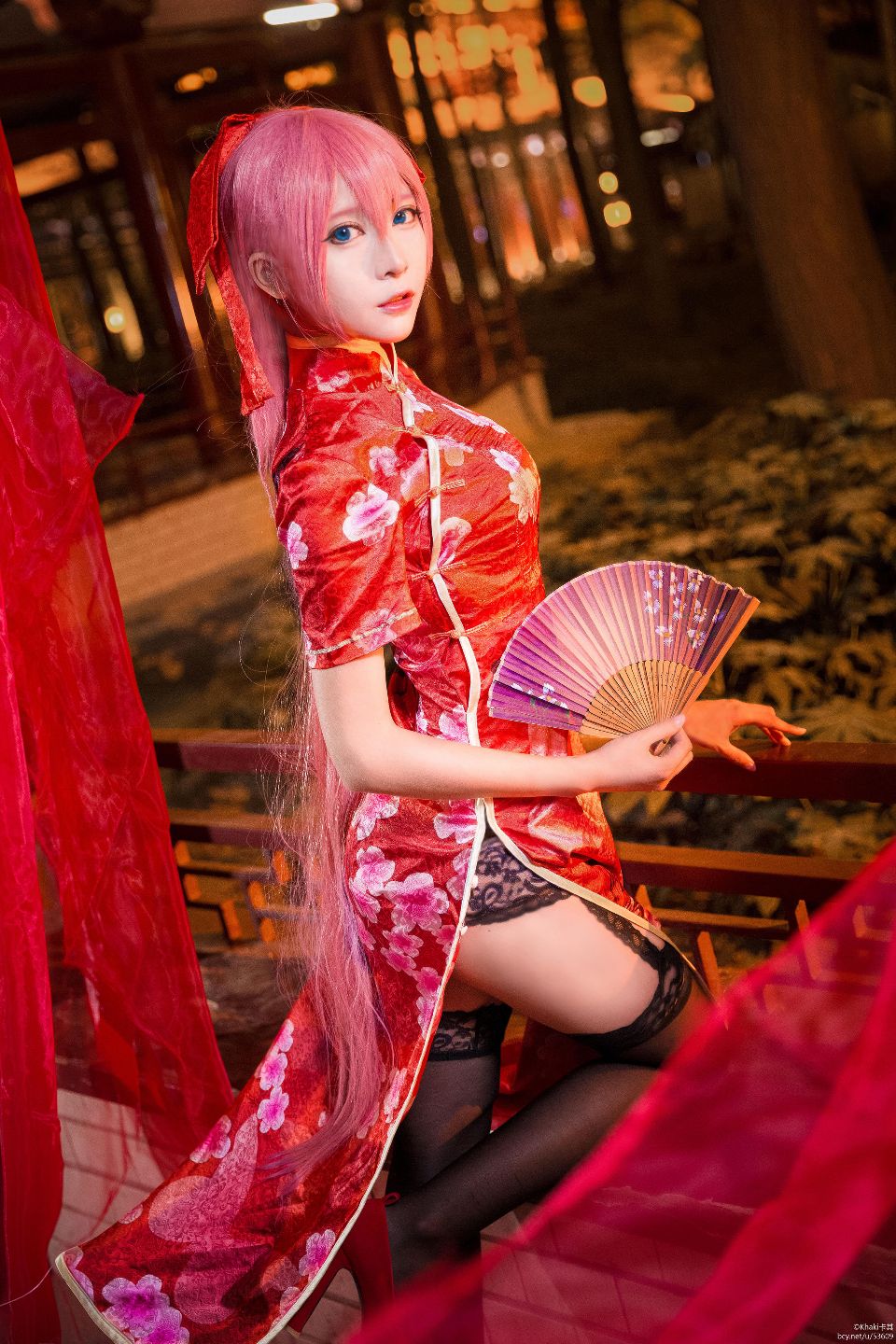 The Crimson Nightingale – Megurine Luka Canary Qipao [6P]