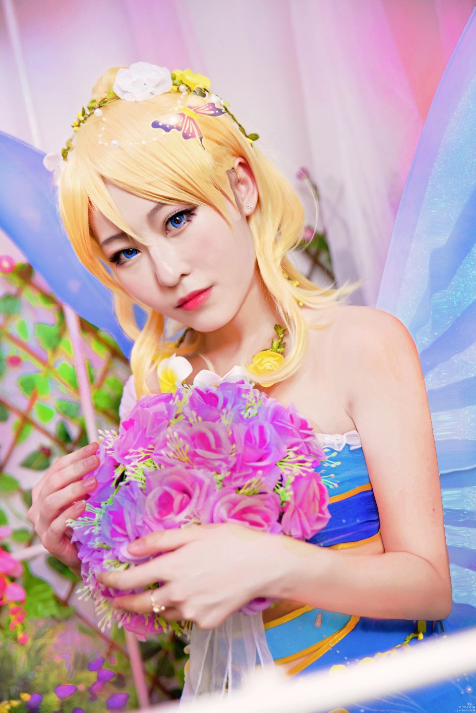 The Secret of Sylvan Dreams – Ayase Eli’s Flower Fairy Awakening [22P]