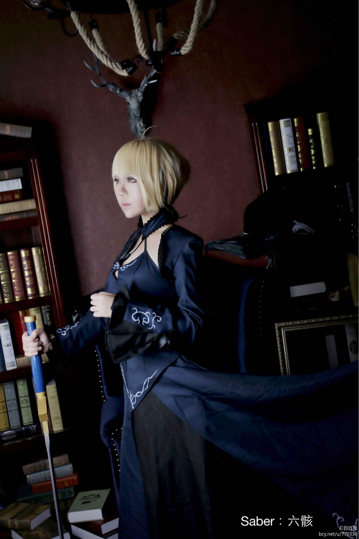 The Tyrant’s Obsidian Despair – Saber Alter (Fan-Concept Design) [9P]