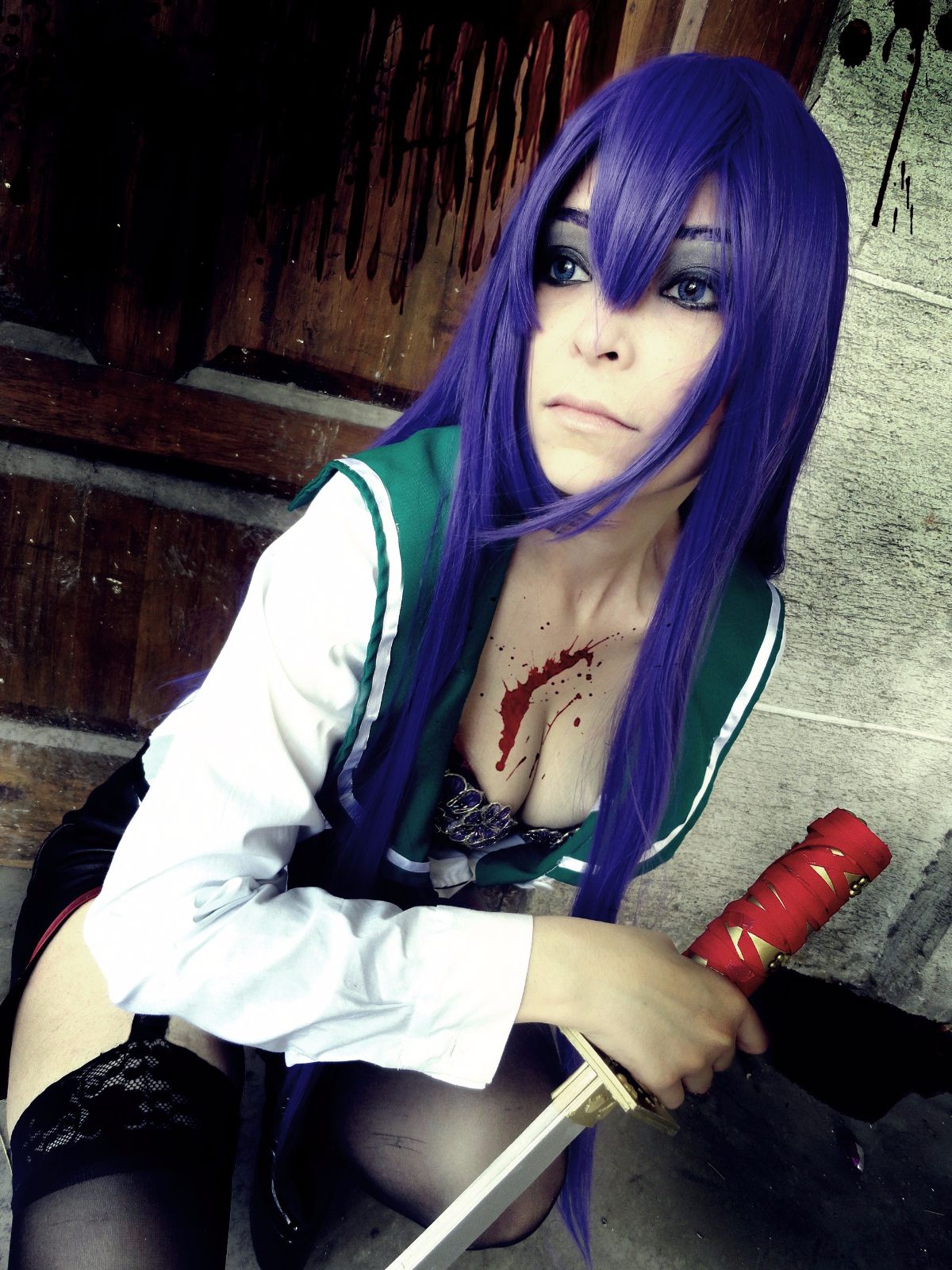 Apocalypse Queen: Saeko’s Crimson Rapture [51P]