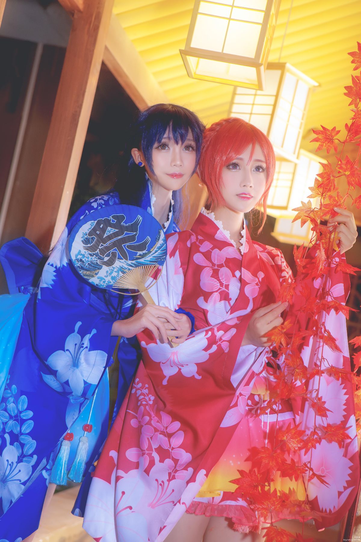 Summer Night Radiance – Ayase Eli’s Festival Charm [22P]