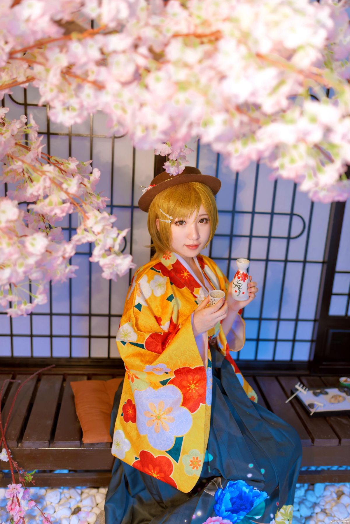 Taisho Nostalgia – Hanayo Koizumi’s Elegant Spring [24P]