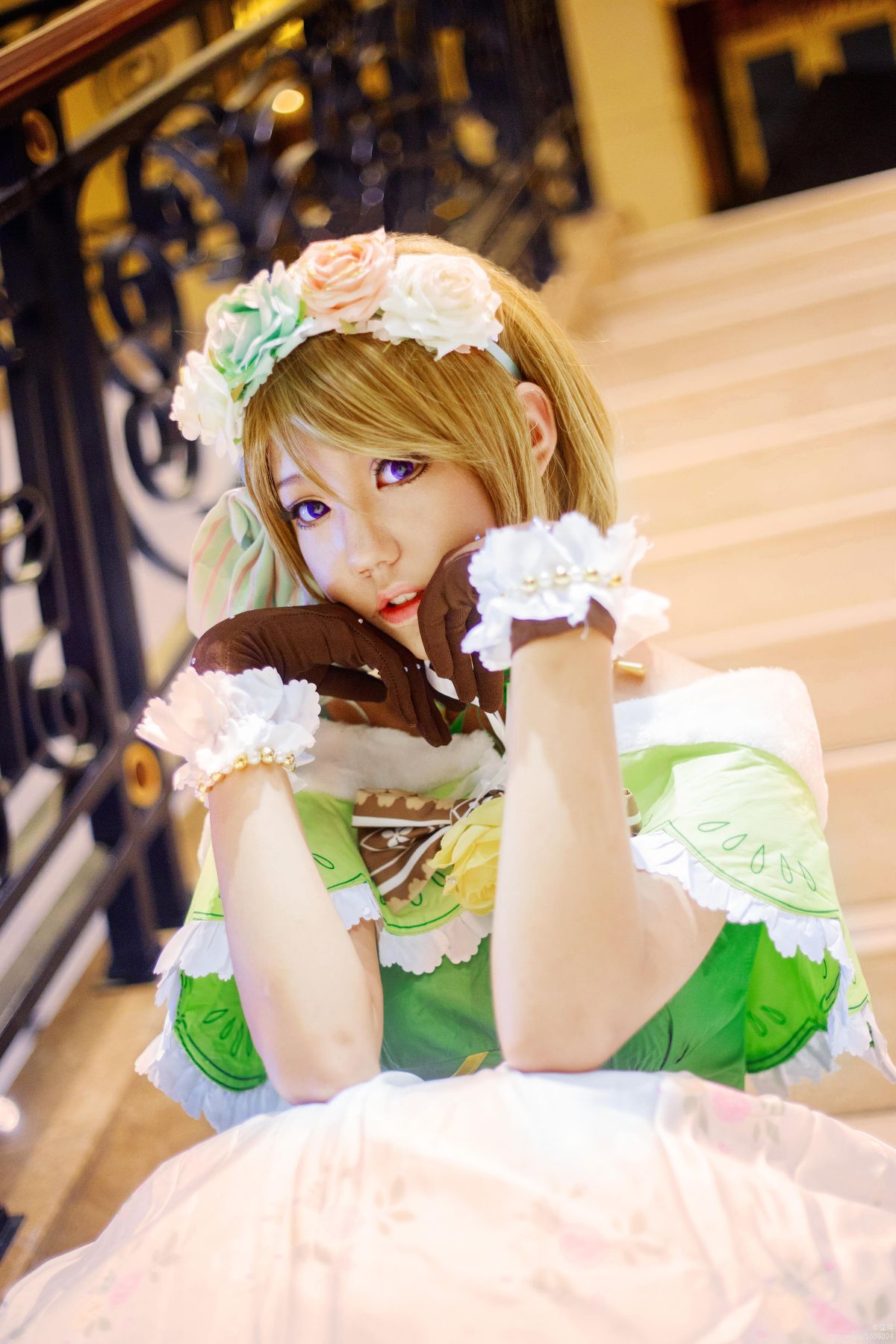 The Emerald Princess – Ball Gown Hanayo [12P]