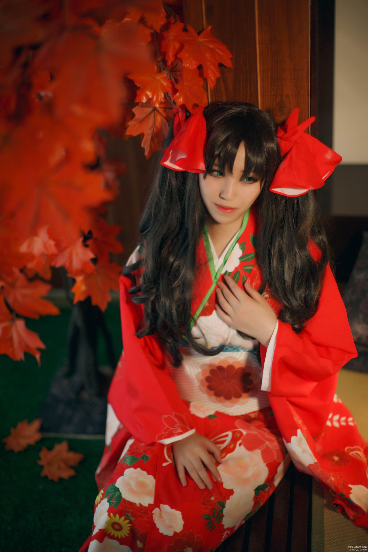 The Red Camellia’s Secret – Rin Tosaka (New Year Kimono Ver.) [8P]